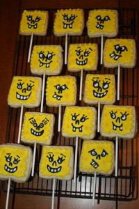 Spongebob Cookies - Ine's Cakes