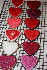 Valentine Cookies - Ine's Cakes