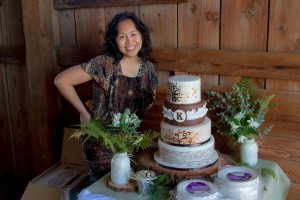 Wedding cake - Eugene - Ine's Cakes