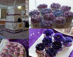 Ine's Cakes Wedding Cake and Cupcakes